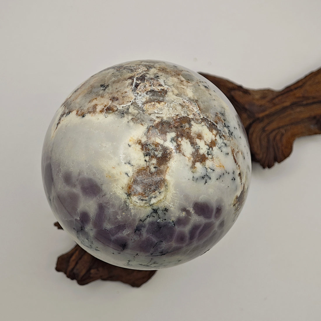 Sphère - Agate dendritique - 346g