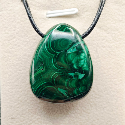 Pendentifs -Malachite - EXTRA - Sans Bellière - Oracles &amp; Lunes