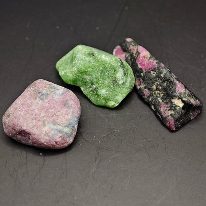Rubis sur Zoisite - A - Roulée - Oracles &amp; Lunes