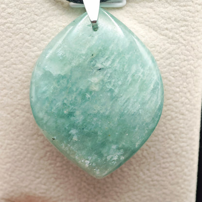 Pendentif Amazonite - AA - Forme Libre - Oracles &amp; Lunes