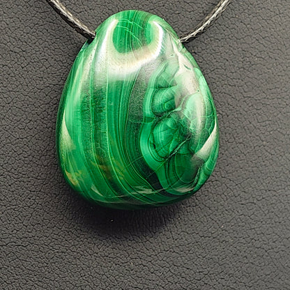 Pendentifs -Malachite - EXTRA - Sans Bellière - Oracles &amp; Lunes