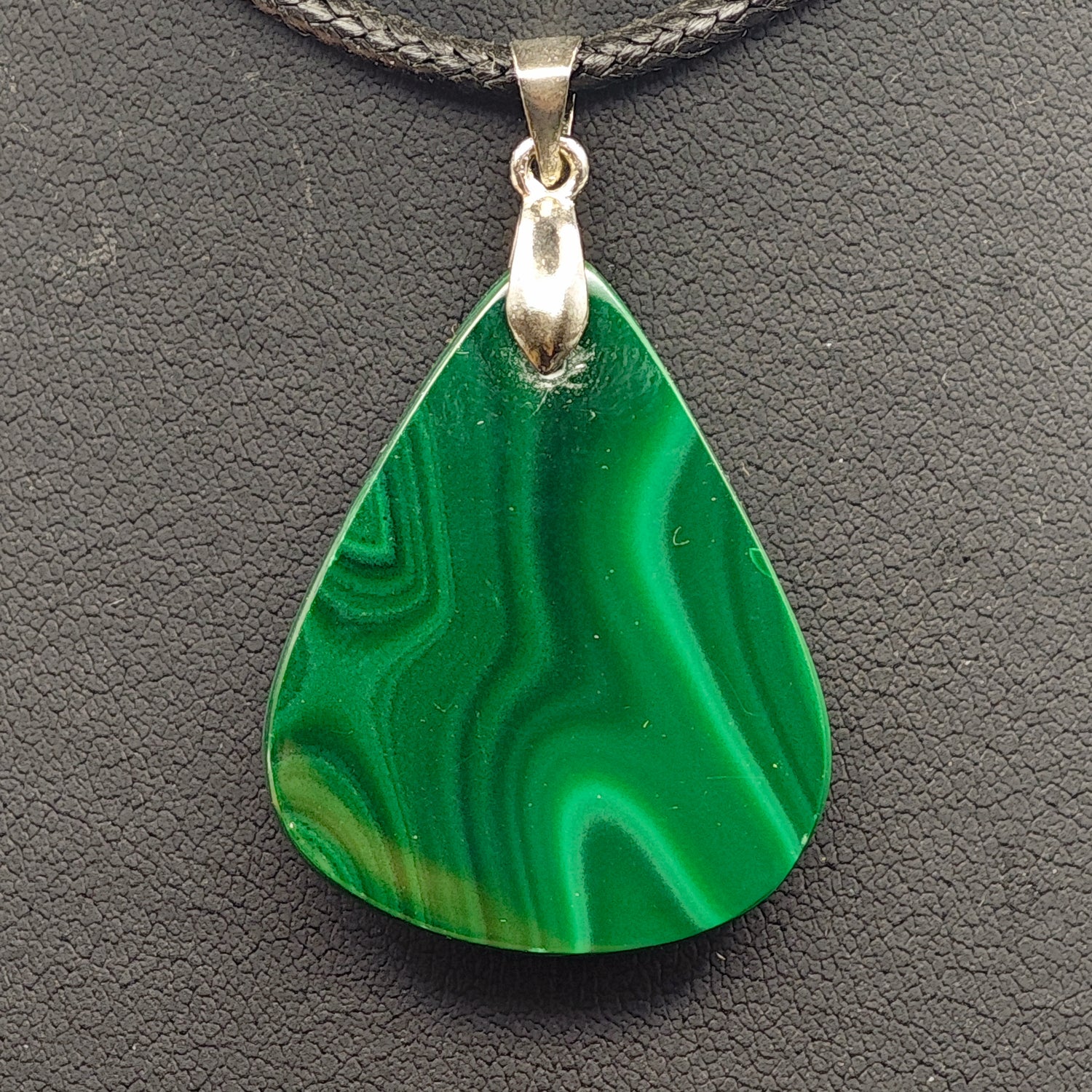 Pendentifs -Malachite - EXTRA - 30 x 25 mm - Oracles &amp; Lunes