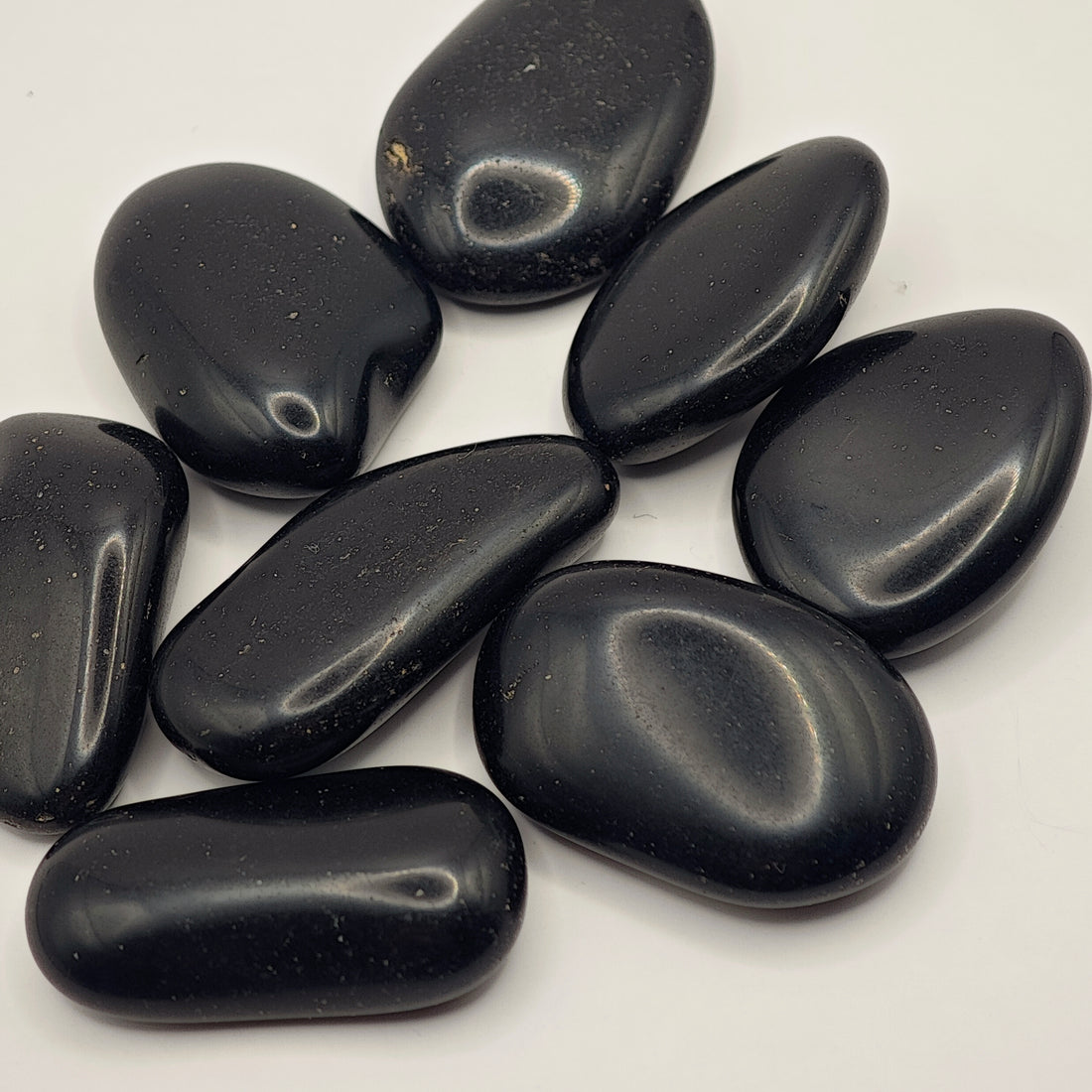 Obsidienne Noire - A - Roulée - Oracles & Lunes