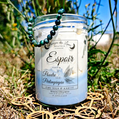 Bougie Bijoux des Lunes - Espoir - Oracles &amp; Lunes