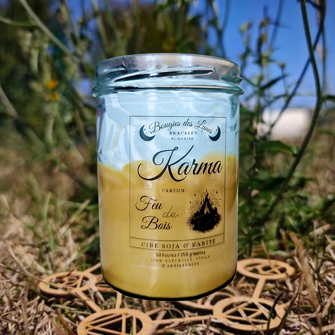 Moon Jewelry Candle - Karma