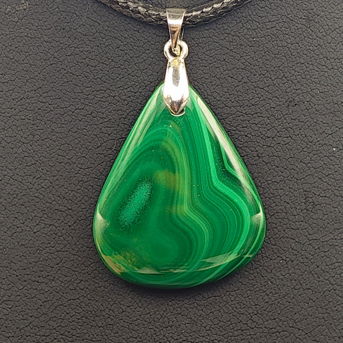 Pendentifs -Malachite - EXTRA - 30 x 25 mm - Oracles & Lunes