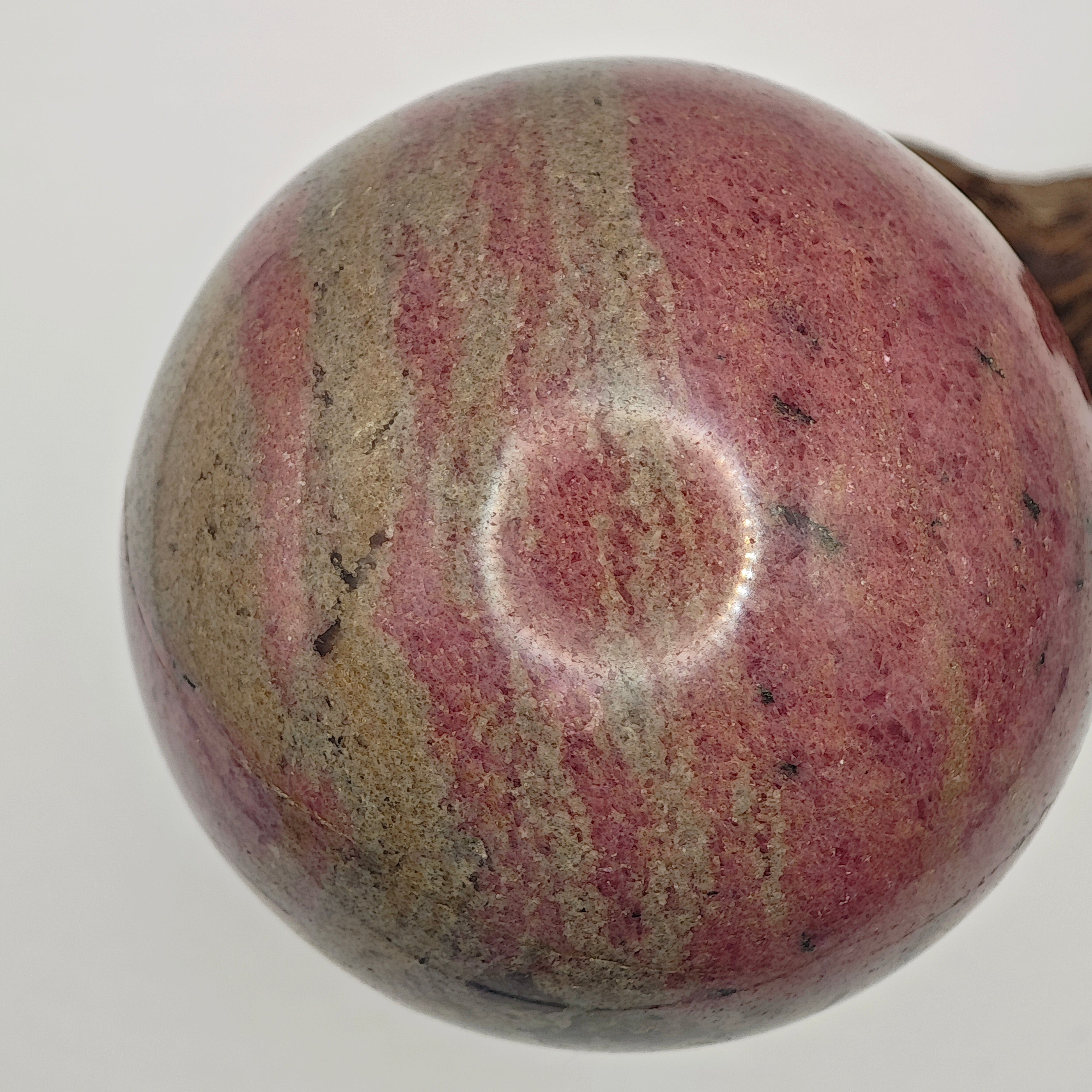 Sphère - Rhodonite - EXTRA - 793g - Oracles &amp; Lunes