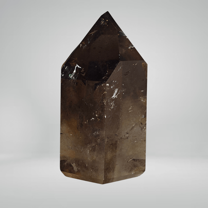 Pointes de quartz fumé au poids - Oracles &amp; Lunes