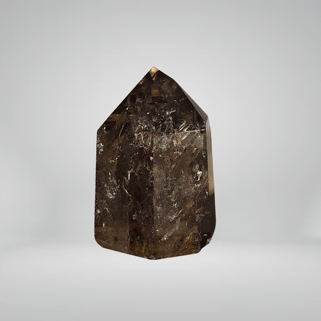 Pointes de quartz fumé au poids - Oracles &amp; Lunes